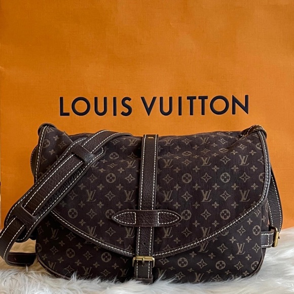 Louis Vuitton Mini Lin Saumur Ebene - Picture 2 of 13